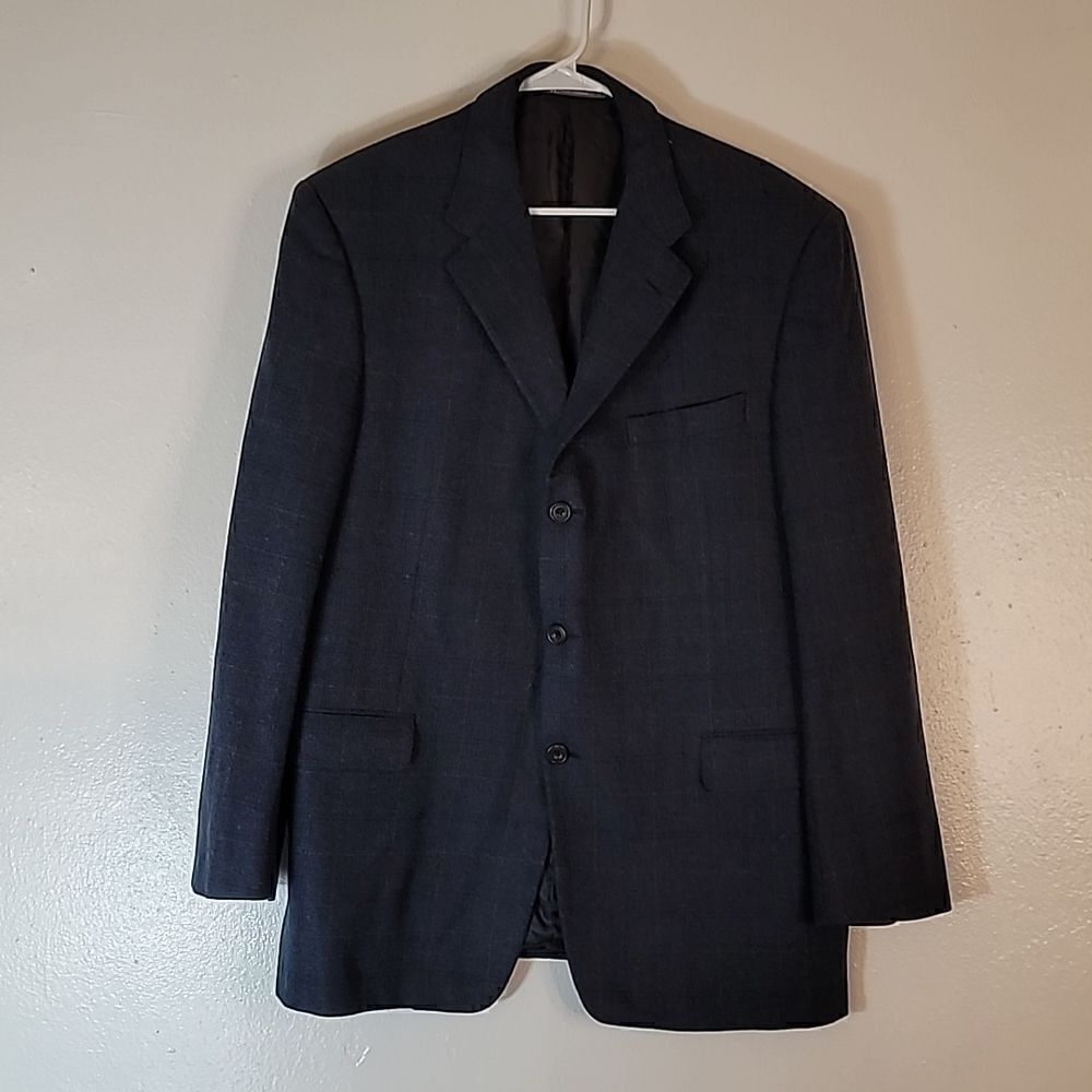 Hickey Freeman Madison Wool/Cashmere Blazer/Jacket